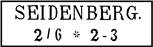 Beschreibung: D:\ErwinsDateien\ErwinsDropBox\Dropbox\ErwinsPhilatelieFotos-in Bearbeitung\StempelBilder\LiegnitzerSonderForm-SEIDENBERG-2-6 (1860) 2-3.jpg